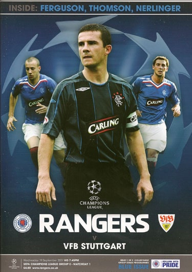 Rangers (Glasgow) FC v VfB Stuttgart